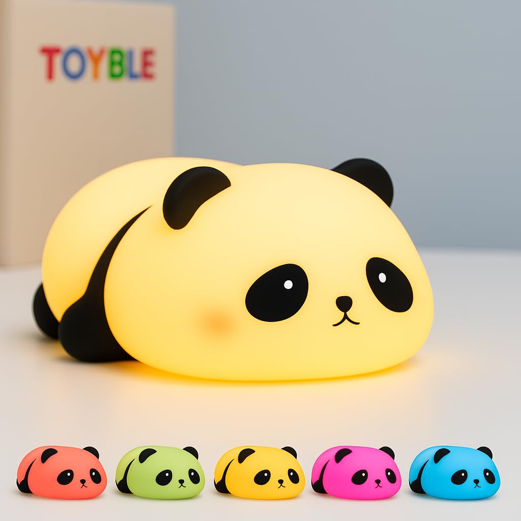 Sleeping Panda - Cute Silicone Night Lamp