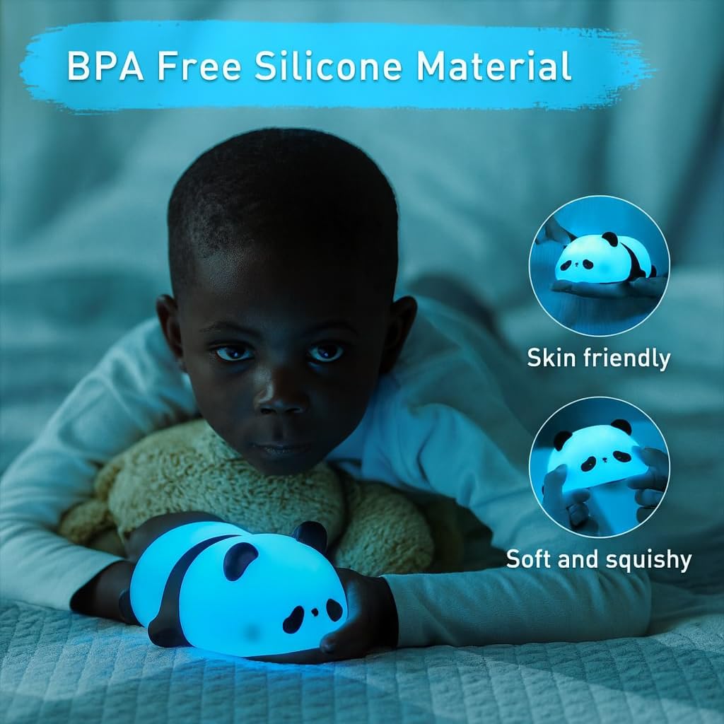 Sleeping Panda - Cute Silicone Night Lamp